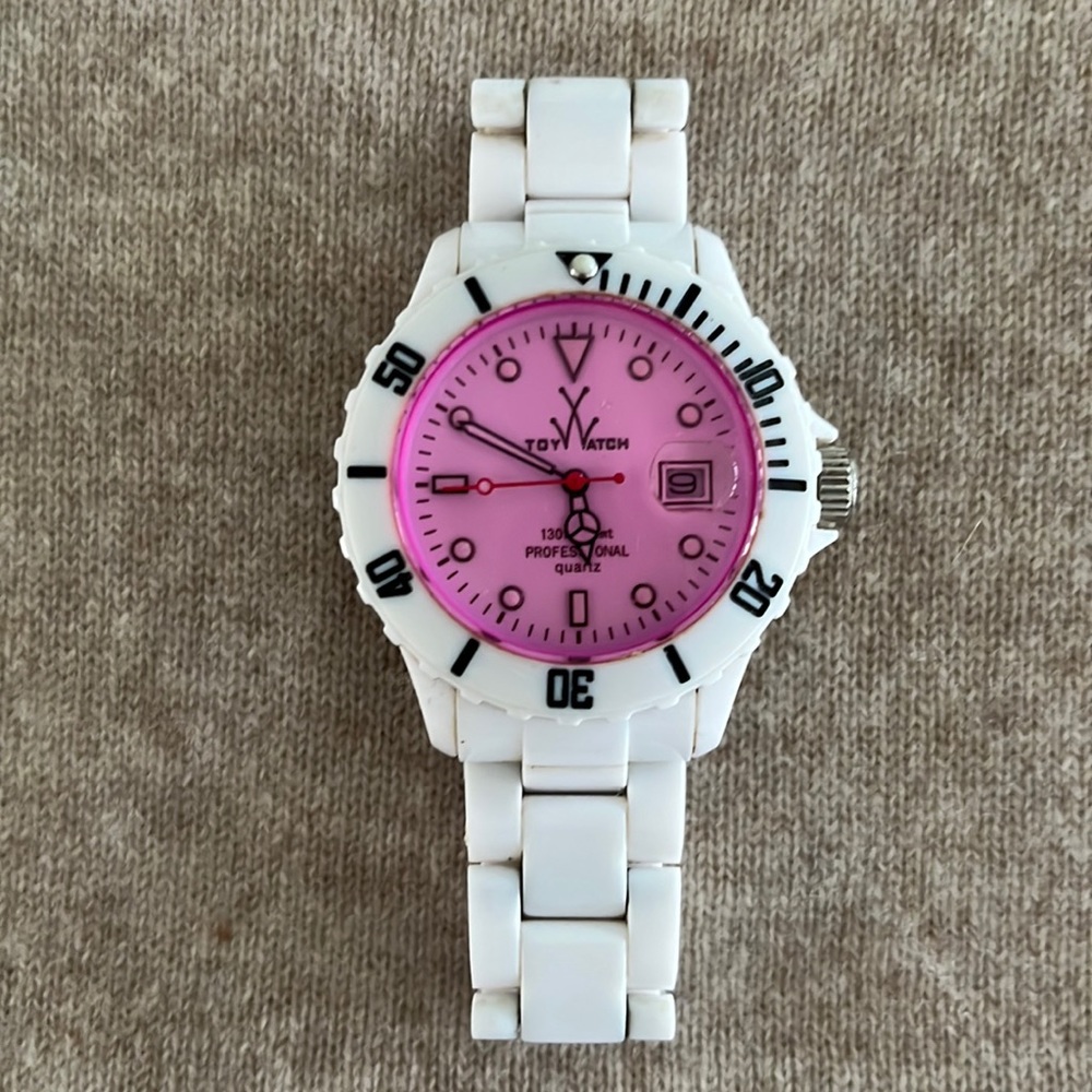 Toy Watch-Pink Dial